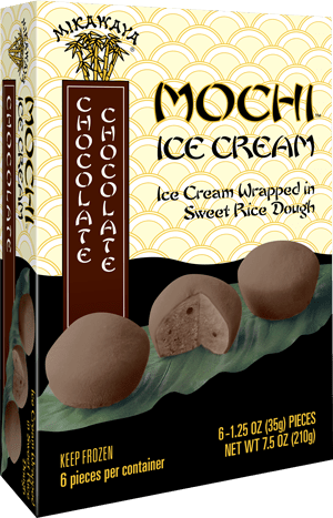 Mikawaya Mochi Ice Cream - Chocolate Chocolate