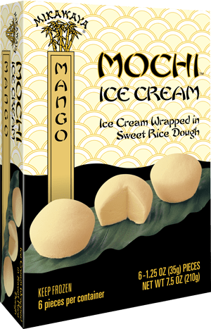 Mikawaya Mochi Ice Cream - Mango