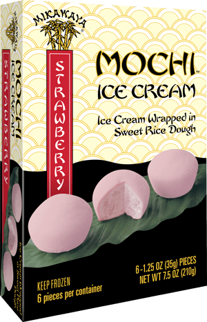 Mikawaya Mochi Ice Cream - Strawberry